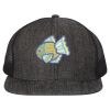 Flat Bill Six-Panel Trucker Cap Thumbnail