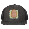 Flat Bill Six-Panel Trucker Cap Thumbnail