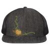 Flat Bill Six-Panel Trucker Cap Thumbnail