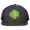 Flat Bill Six-Panel Trucker Cap Thumbnail