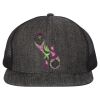 Flat Bill Six-Panel Trucker Cap Thumbnail