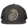 Flat Bill Six-Panel Trucker Cap Thumbnail