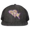 Flat Bill Six-Panel Trucker Cap Thumbnail