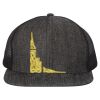 Flat Bill Six-Panel Trucker Cap Thumbnail