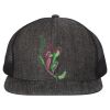 Flat Bill Six-Panel Trucker Cap Thumbnail