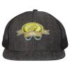 Flat Bill Six-Panel Trucker Cap Thumbnail