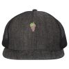 Flat Bill Six-Panel Trucker Cap Thumbnail