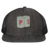 Flat Bill Six-Panel Trucker Cap Thumbnail