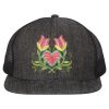 Flat Bill Six-Panel Trucker Cap Thumbnail