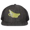 Flat Bill Six-Panel Trucker Cap Thumbnail