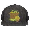 Flat Bill Six-Panel Trucker Cap Thumbnail