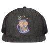 Flat Bill Six-Panel Trucker Cap Thumbnail