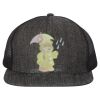 Flat Bill Six-Panel Trucker Cap Thumbnail