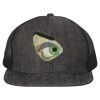 Flat Bill Six-Panel Trucker Cap Thumbnail