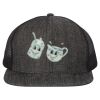 Flat Bill Six-Panel Trucker Cap Thumbnail