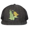 Flat Bill Six-Panel Trucker Cap Thumbnail