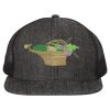 Flat Bill Six-Panel Trucker Cap Thumbnail