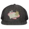 Flat Bill Six-Panel Trucker Cap Thumbnail