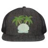 Flat Bill Six-Panel Trucker Cap Thumbnail