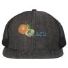 Flat Bill Six-Panel Trucker Cap Thumbnail