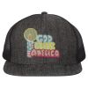 Flat Bill Six-Panel Trucker Cap Thumbnail