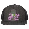 Flat Bill Six-Panel Trucker Cap Thumbnail