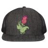 Flat Bill Six-Panel Trucker Cap Thumbnail