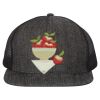 Flat Bill Six-Panel Trucker Cap Thumbnail