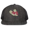 Flat Bill Six-Panel Trucker Cap Thumbnail