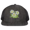 Flat Bill Six-Panel Trucker Cap Thumbnail