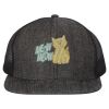 Flat Bill Six-Panel Trucker Cap Thumbnail