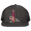 Flat Bill Six-Panel Trucker Cap Thumbnail