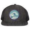 Flat Bill Six-Panel Trucker Cap Thumbnail