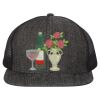 Flat Bill Six-Panel Trucker Cap Thumbnail