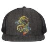 Flat Bill Six-Panel Trucker Cap Thumbnail