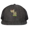 Flat Bill Six-Panel Trucker Cap Thumbnail