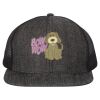 Flat Bill Six-Panel Trucker Cap Thumbnail