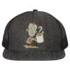 Flat Bill Six-Panel Trucker Cap Thumbnail