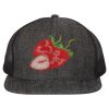 Flat Bill Six-Panel Trucker Cap Thumbnail