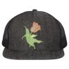 Flat Bill Six-Panel Trucker Cap Thumbnail