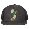 Flat Bill Six-Panel Trucker Cap Thumbnail