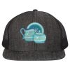 Flat Bill Six-Panel Trucker Cap Thumbnail