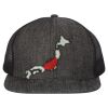 Flat Bill Six-Panel Trucker Cap Thumbnail