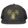 Flat Bill Six-Panel Trucker Cap Thumbnail