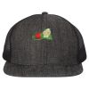 Flat Bill Six-Panel Trucker Cap Thumbnail