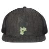 Flat Bill Six-Panel Trucker Cap Thumbnail