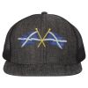 Flat Bill Six-Panel Trucker Cap Thumbnail