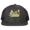 Flat Bill Six-Panel Trucker Cap Thumbnail