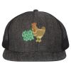 Flat Bill Six-Panel Trucker Cap Thumbnail