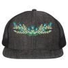 Flat Bill Six-Panel Trucker Cap Thumbnail